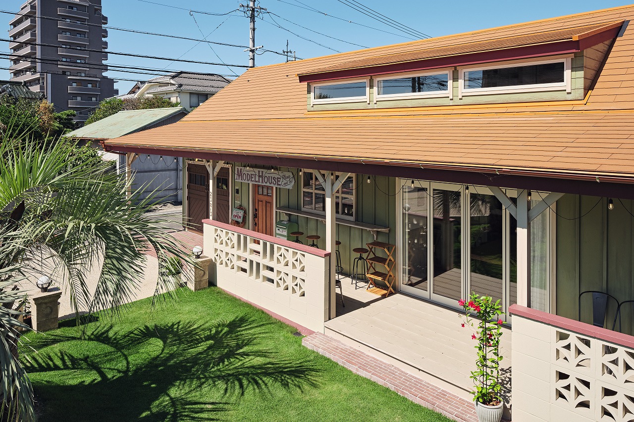 GG BASE　平屋のアメリカンモデルハウス アイキャッチ画像