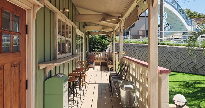 カバードポーチの増設　写真